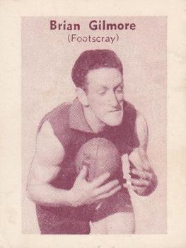 1957 Jonco Footy Shorts #44 Brian Gilmore Front
